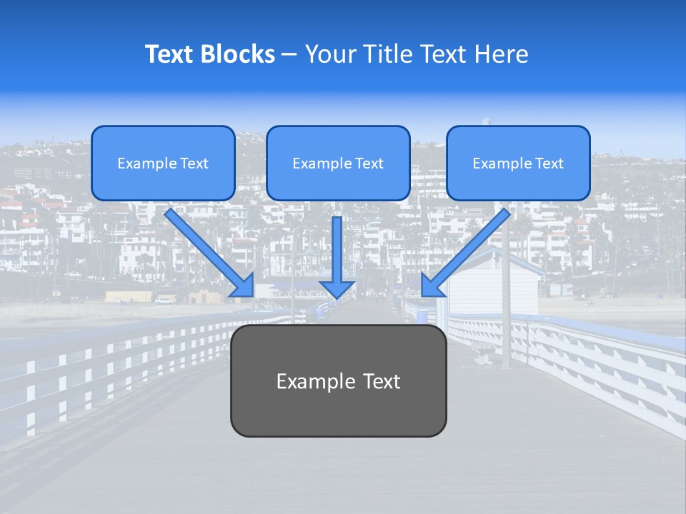 Path Green White PowerPoint Template
