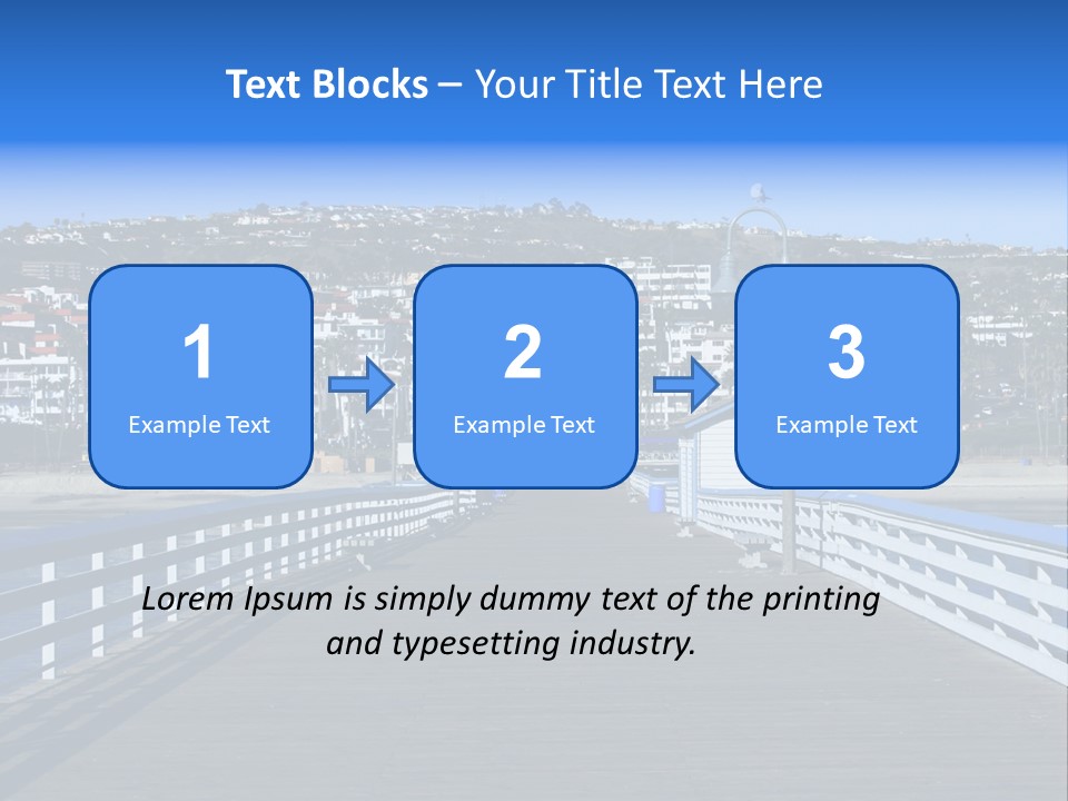 Path Green White PowerPoint Template