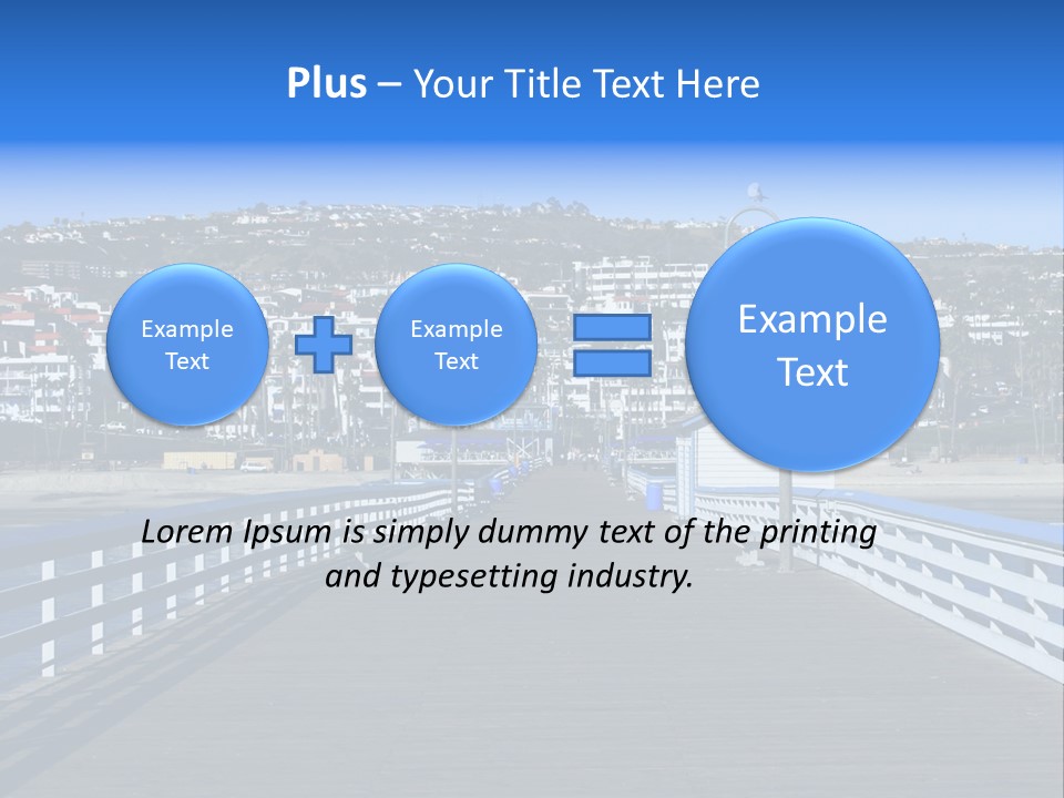 Path Green White PowerPoint Template