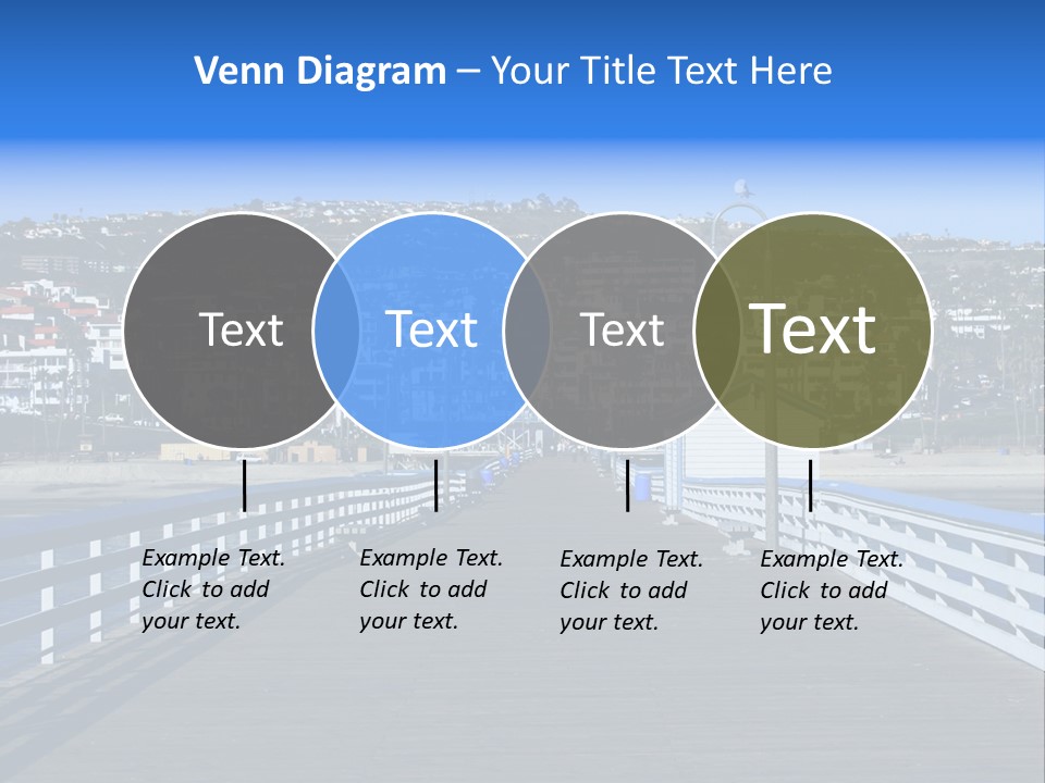 Path Green White PowerPoint Template