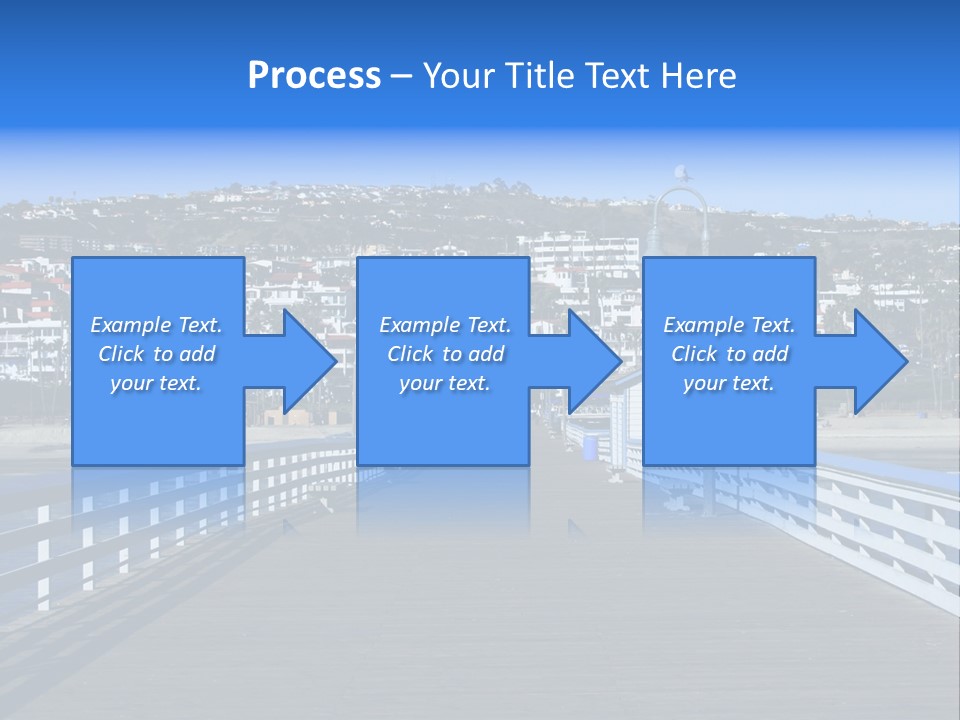Path Green White PowerPoint Template
