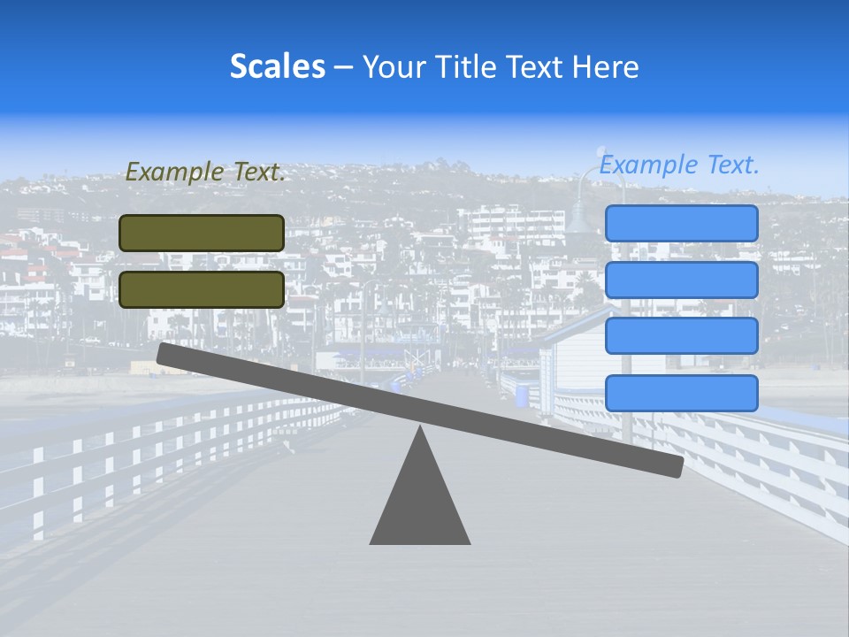 Path Green White PowerPoint Template