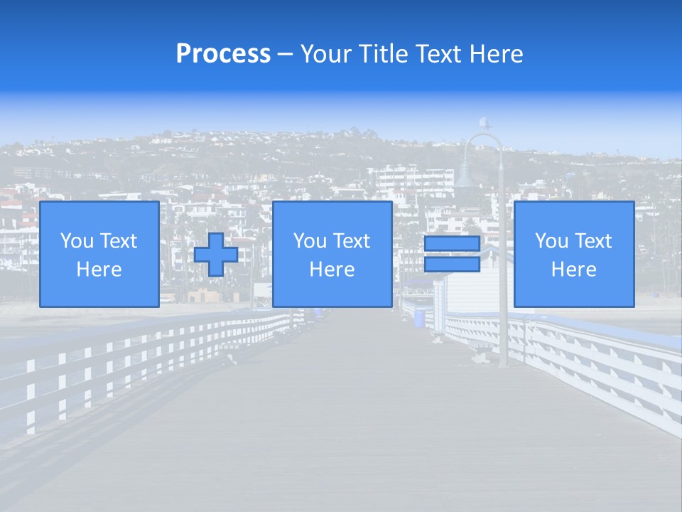 Path Green White PowerPoint Template