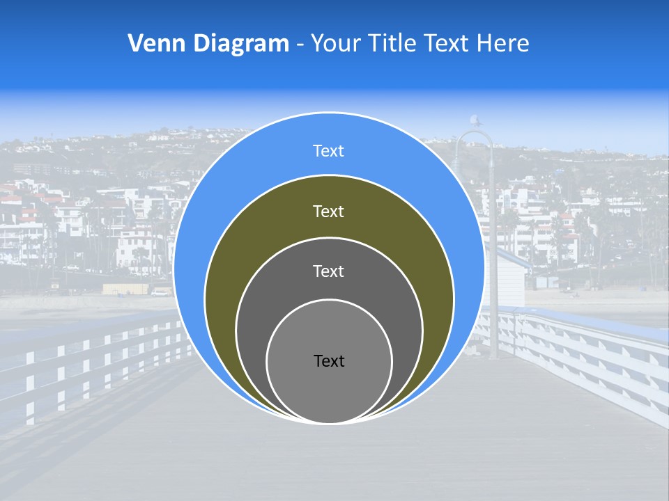 Path Green White PowerPoint Template