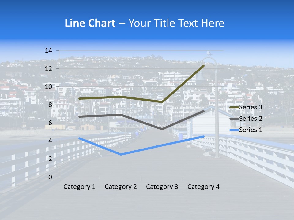 Path Green White PowerPoint Template