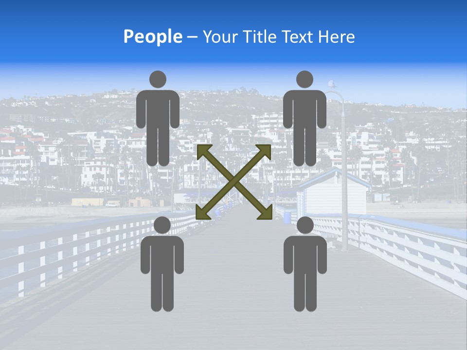 Path Green White PowerPoint Template