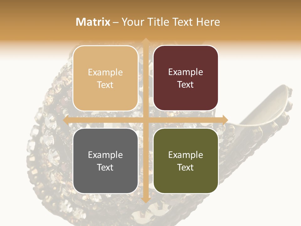 Glamour Shiny Jewellery PowerPoint Template