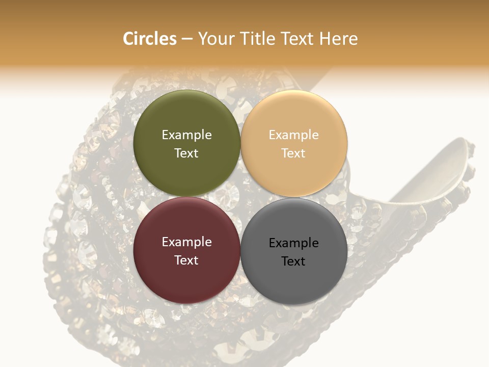 Glamour Shiny Jewellery PowerPoint Template