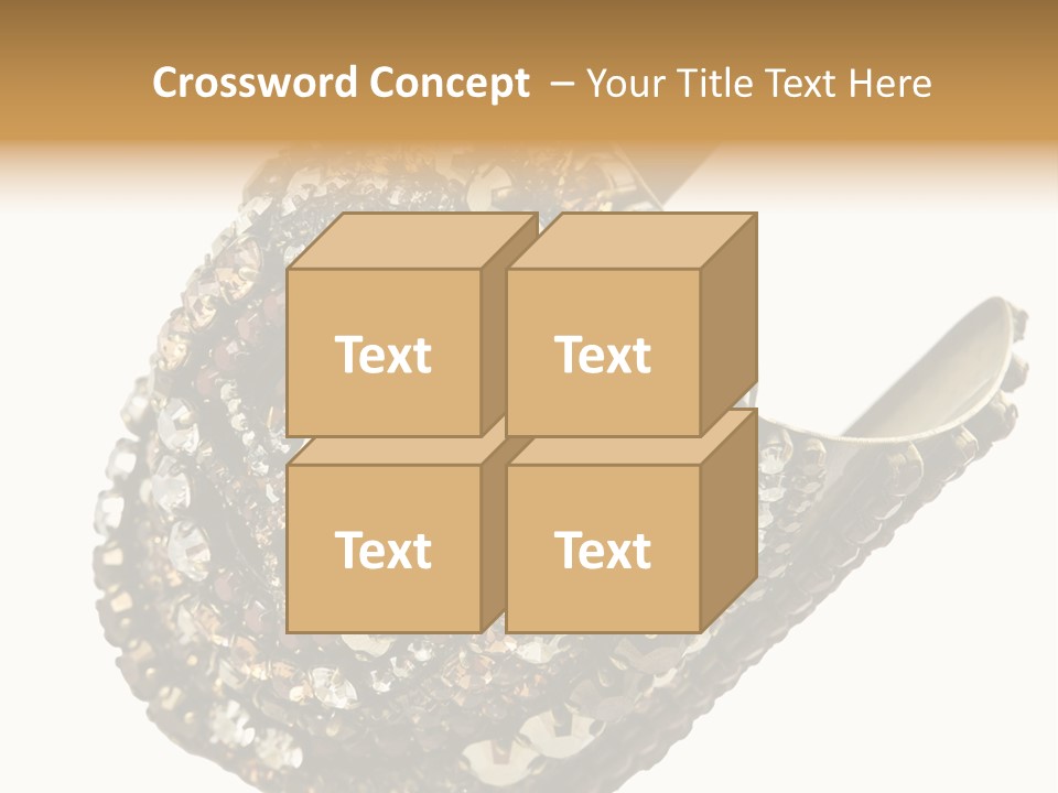 Glamour Shiny Jewellery PowerPoint Template