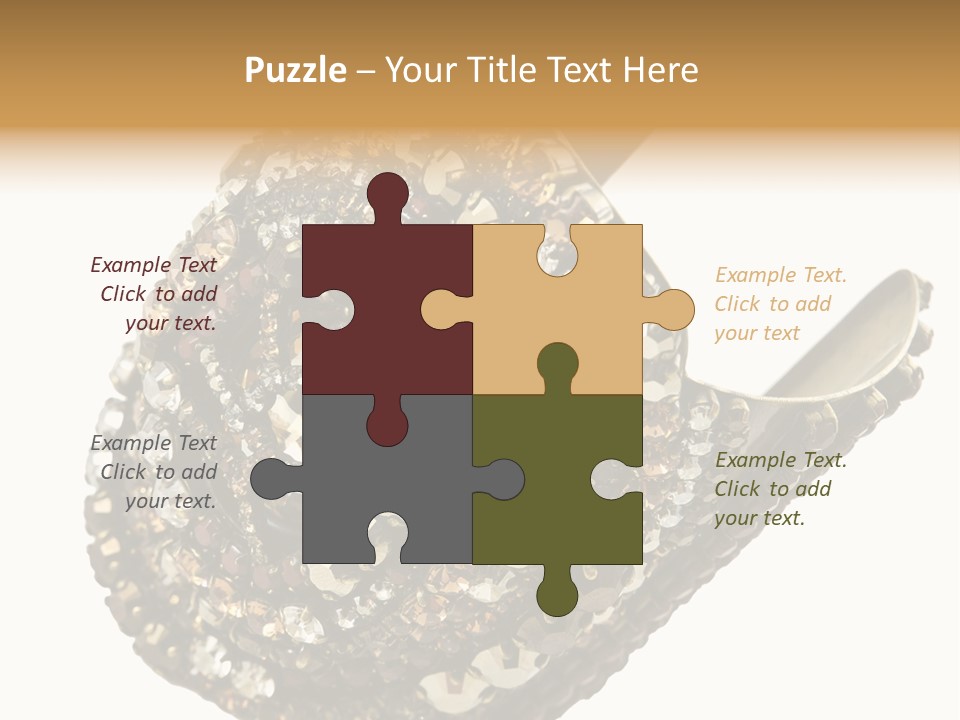 Glamour Shiny Jewellery PowerPoint Template