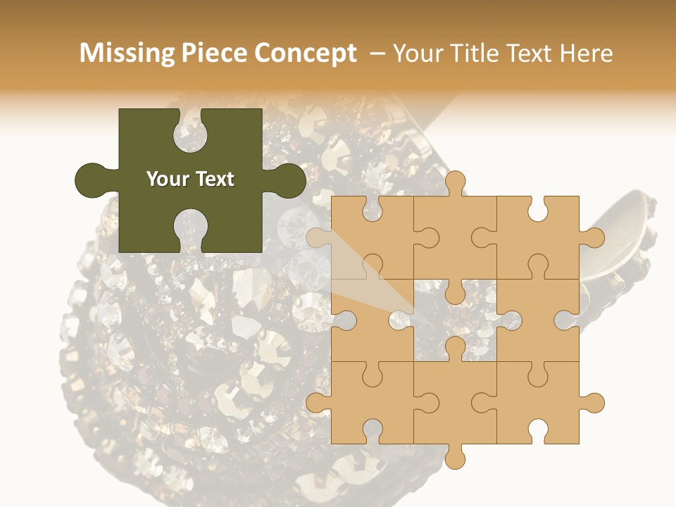 Glamour Shiny Jewellery PowerPoint Template