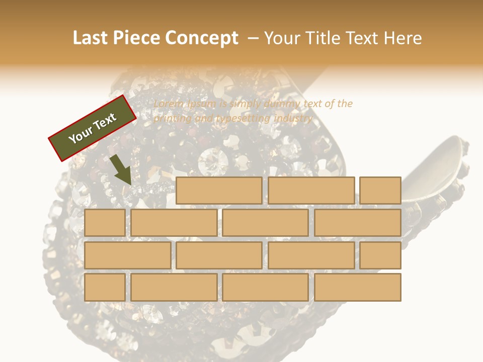 Glamour Shiny Jewellery PowerPoint Template