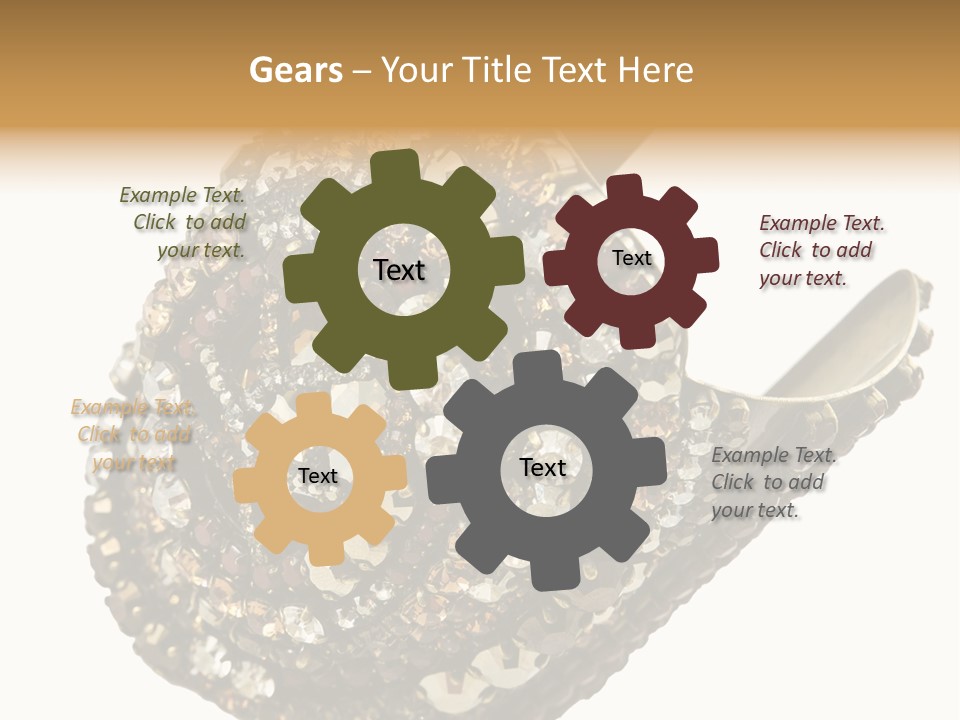 Glamour Shiny Jewellery PowerPoint Template