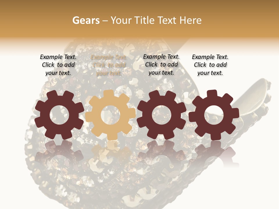 Glamour Shiny Jewellery PowerPoint Template