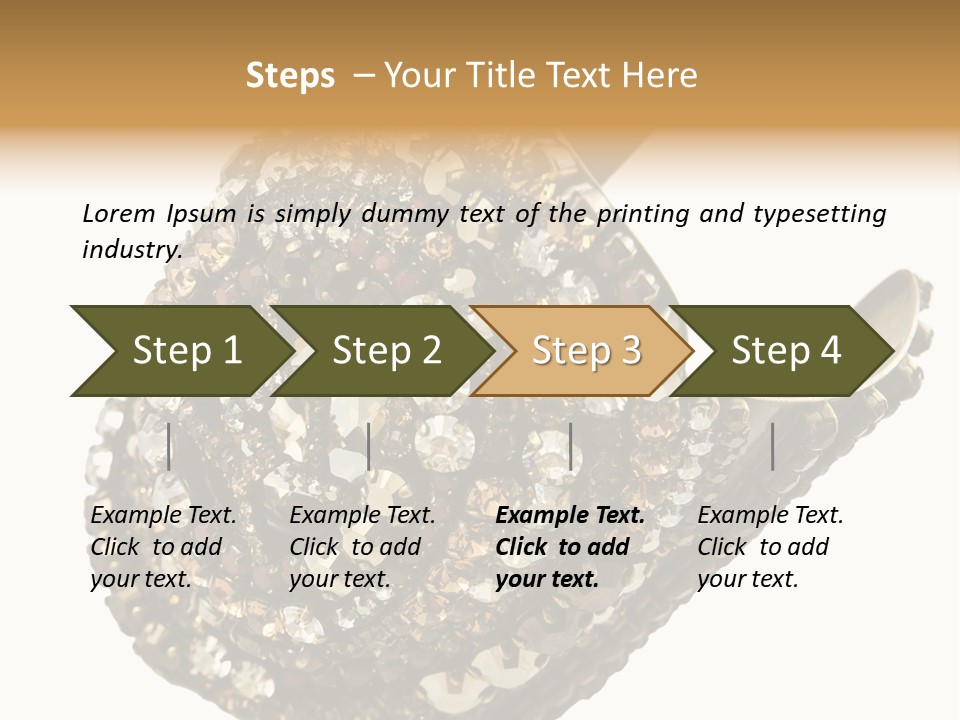 Glamour Shiny Jewellery PowerPoint Template