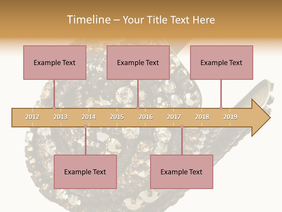 Glamour Shiny Jewellery PowerPoint Template