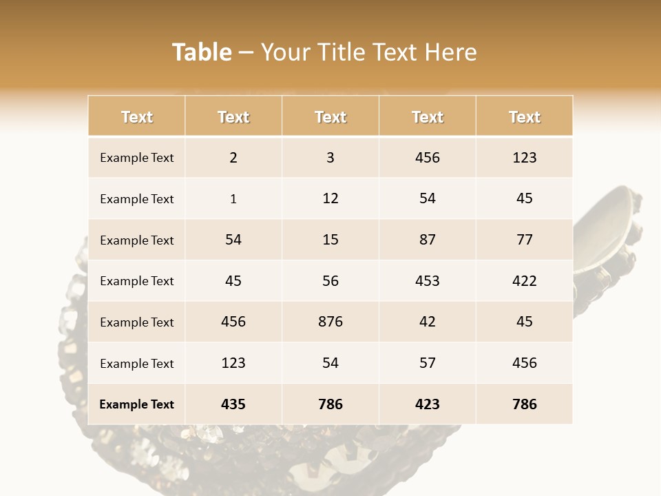 Glamour Shiny Jewellery PowerPoint Template