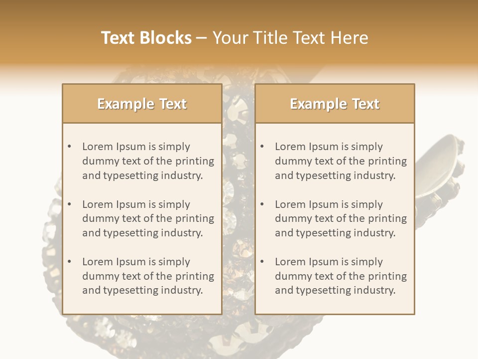 Glamour Shiny Jewellery PowerPoint Template