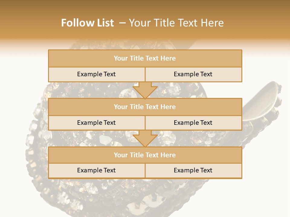 Glamour Shiny Jewellery PowerPoint Template