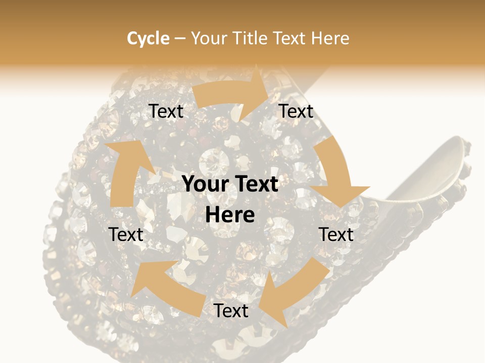 Glamour Shiny Jewellery PowerPoint Template