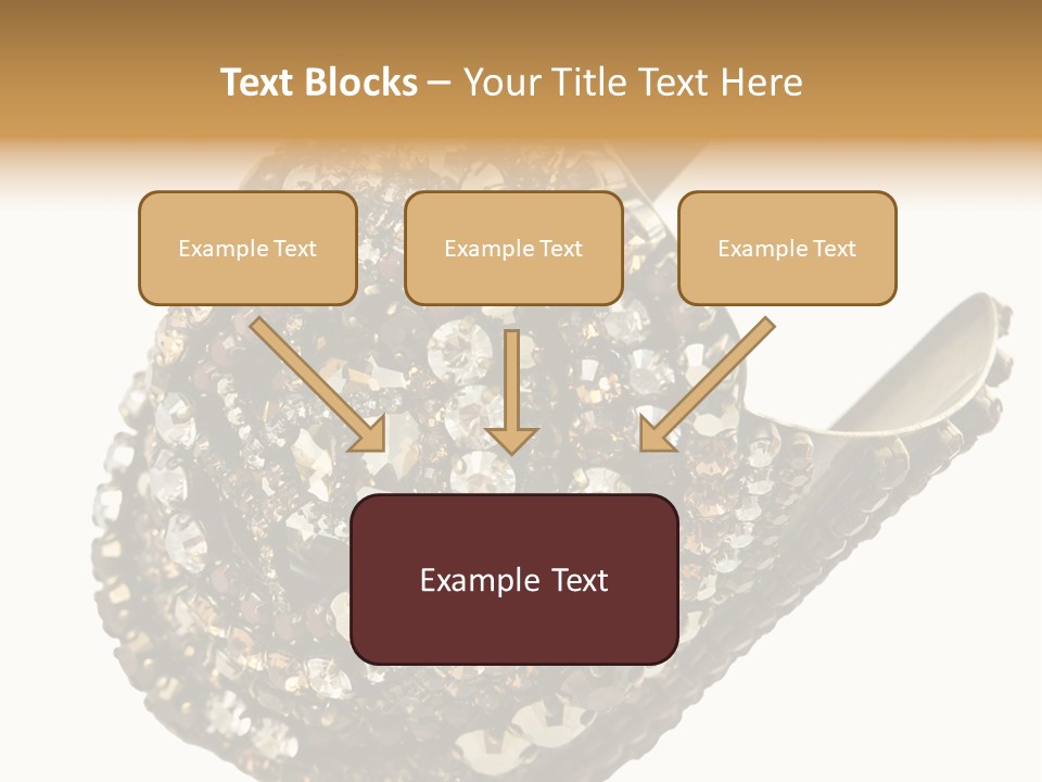 Glamour Shiny Jewellery PowerPoint Template