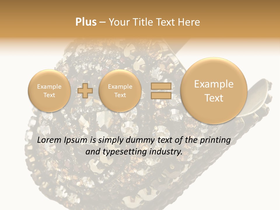 Glamour Shiny Jewellery PowerPoint Template