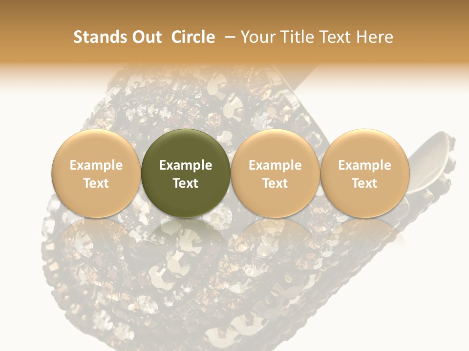 Glamour Shiny Jewellery PowerPoint Template