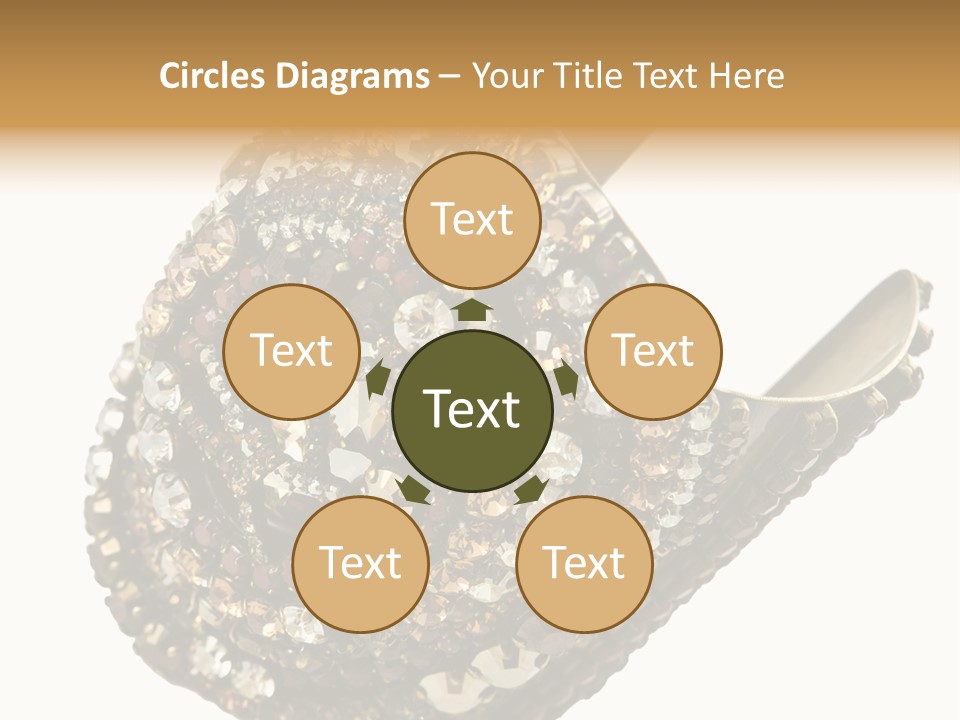 Glamour Shiny Jewellery PowerPoint Template