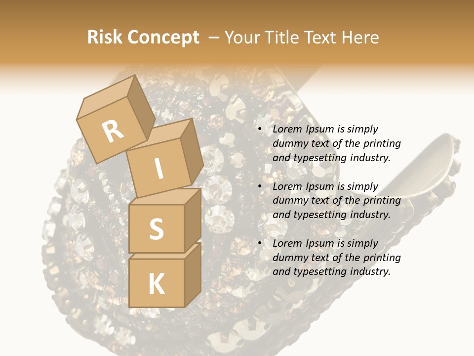 Glamour Shiny Jewellery PowerPoint Template