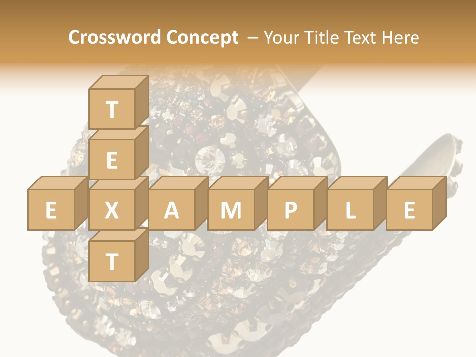 Glamour Shiny Jewellery PowerPoint Template