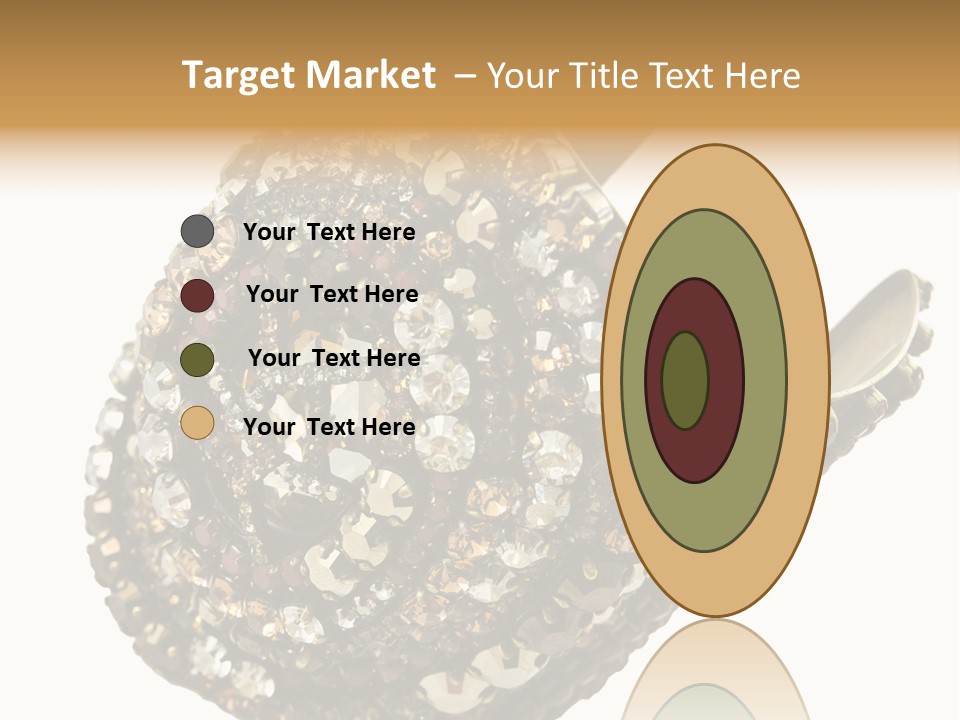 Glamour Shiny Jewellery PowerPoint Template