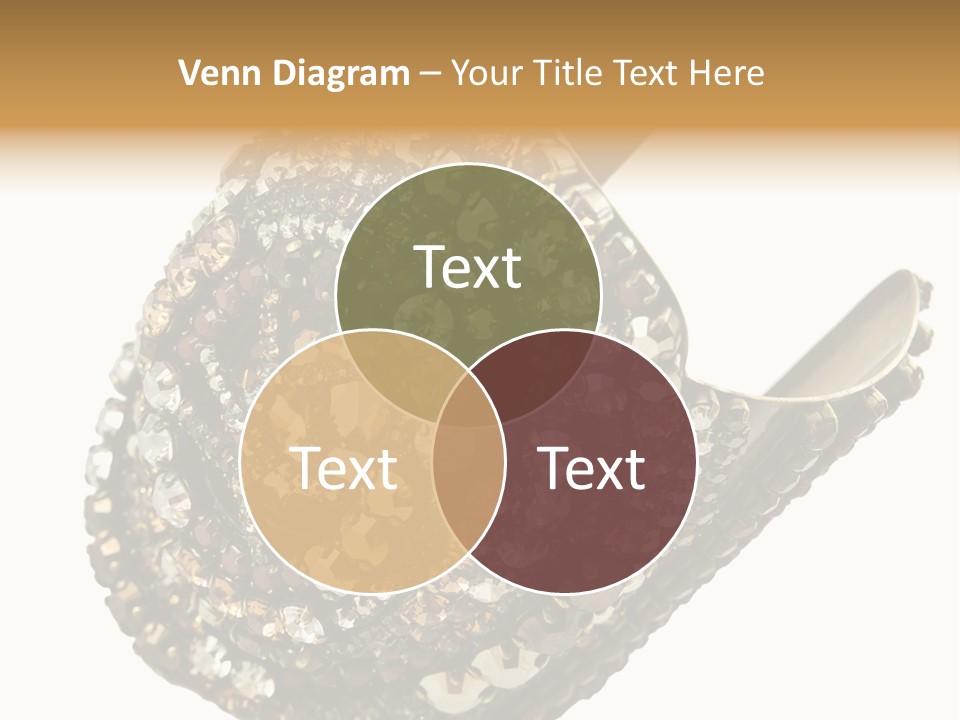 Glamour Shiny Jewellery PowerPoint Template