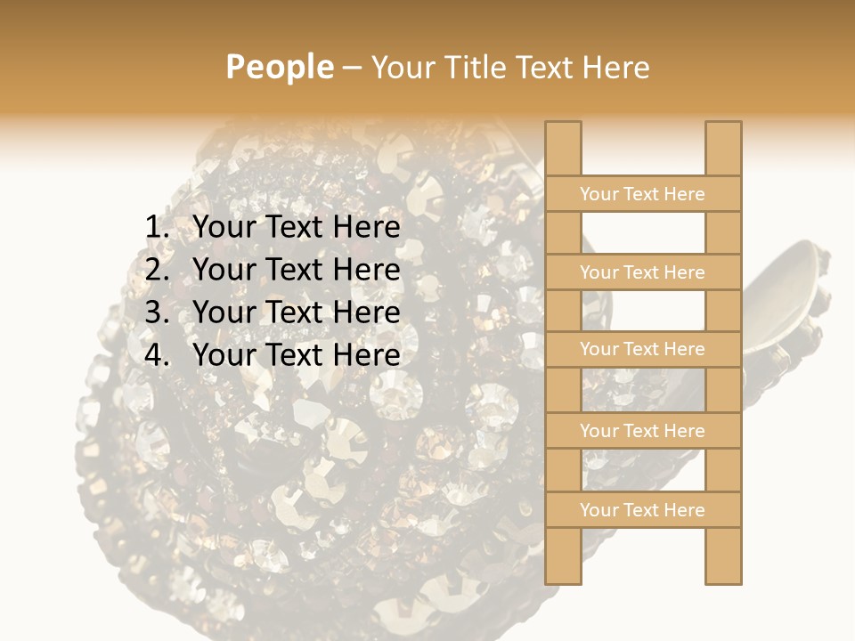 Glamour Shiny Jewellery PowerPoint Template