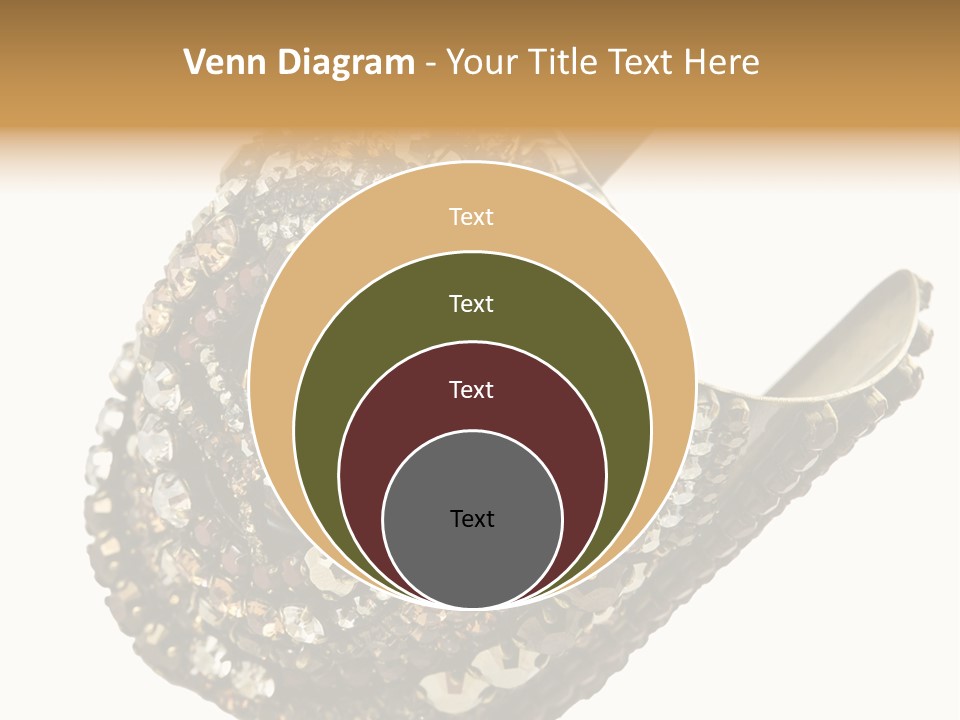 Glamour Shiny Jewellery PowerPoint Template