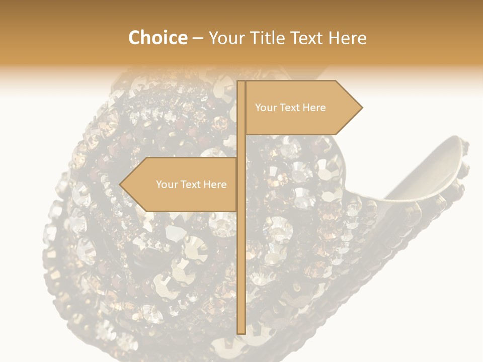 Glamour Shiny Jewellery PowerPoint Template