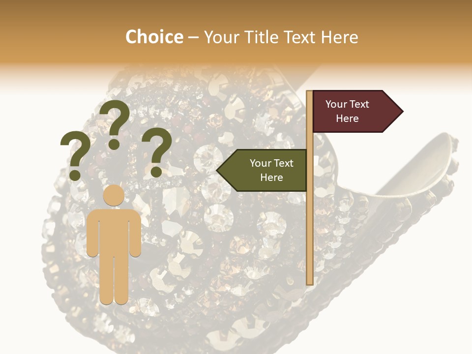 Glamour Shiny Jewellery PowerPoint Template