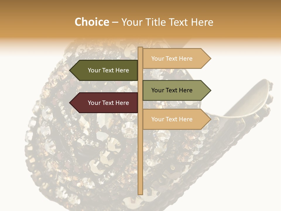 Glamour Shiny Jewellery PowerPoint Template