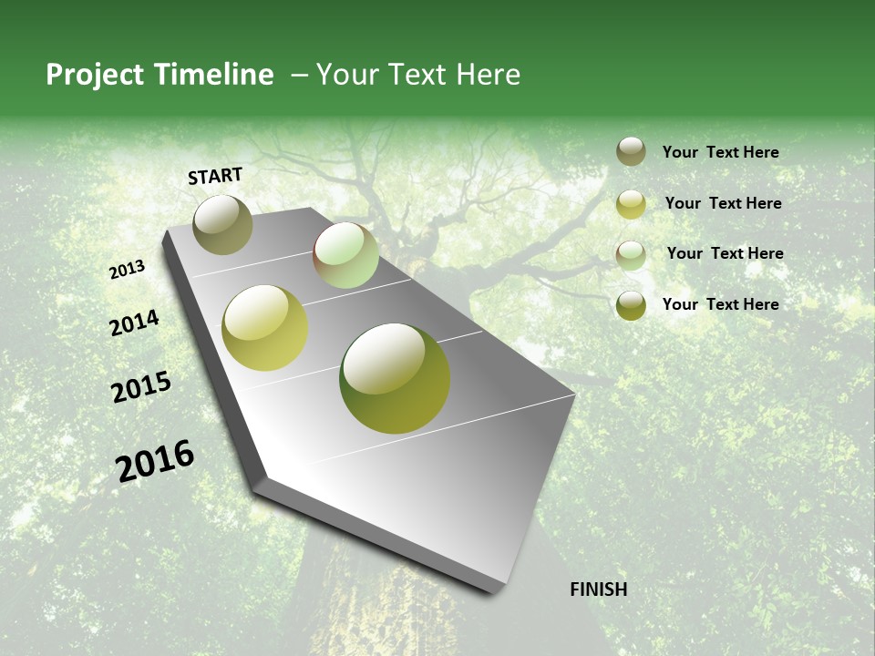 Dream Backlit Colour PowerPoint Template
