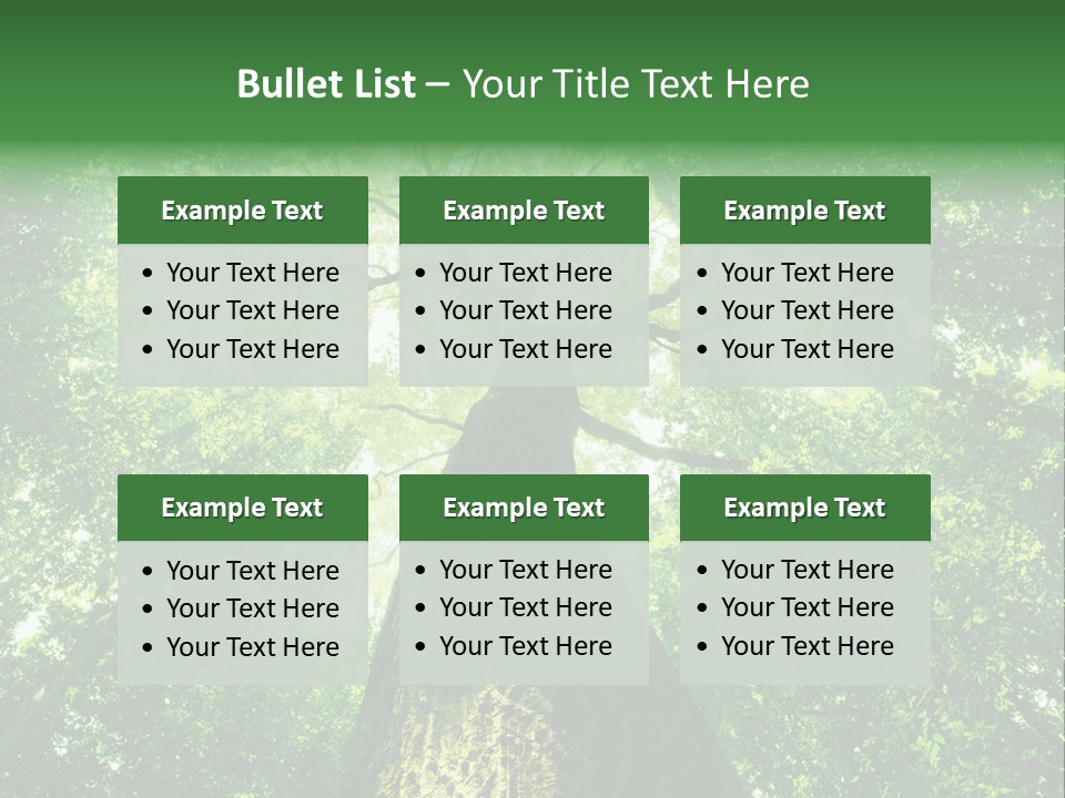 Dream Backlit Colour PowerPoint Template