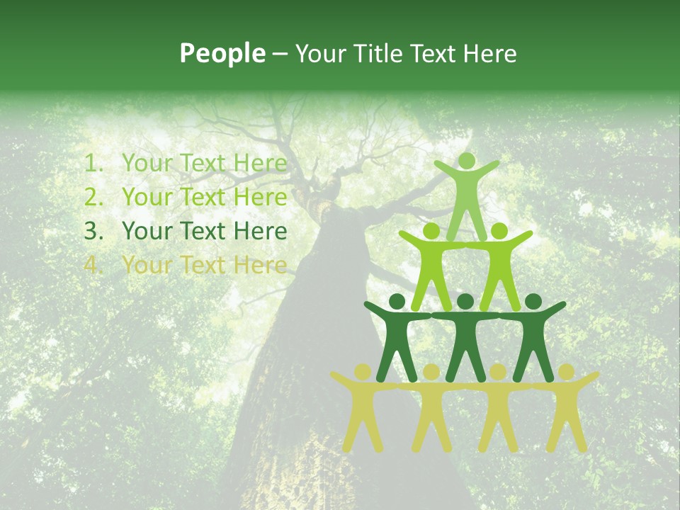 Dream Backlit Colour PowerPoint Template