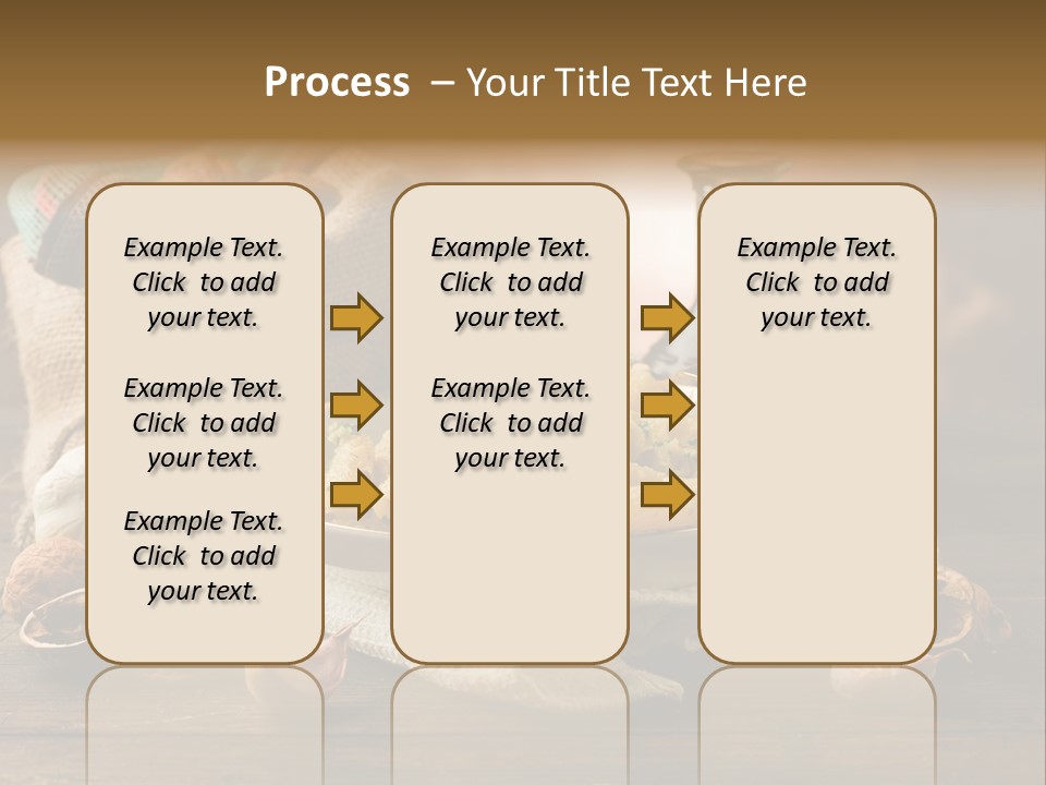 Vegetarian Traditional Cuisine Garlic PowerPoint Template