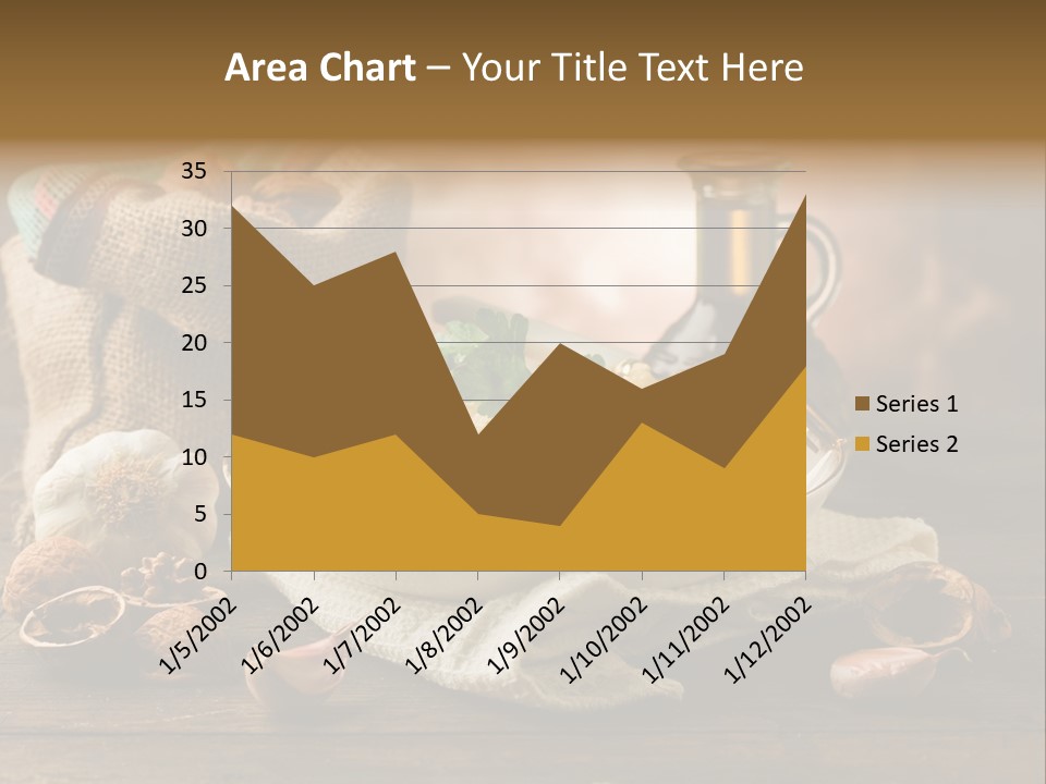 Vegetarian Traditional Cuisine Garlic PowerPoint Template