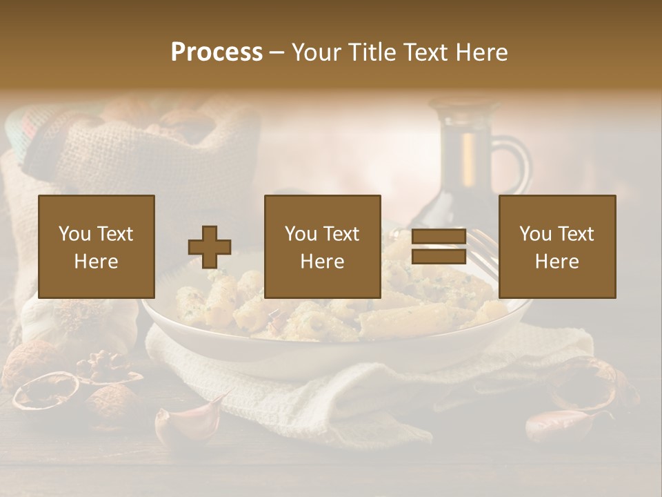 Vegetarian Traditional Cuisine Garlic PowerPoint Template