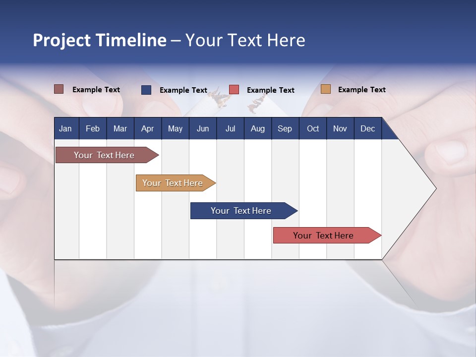 End Smoke Male PowerPoint Template