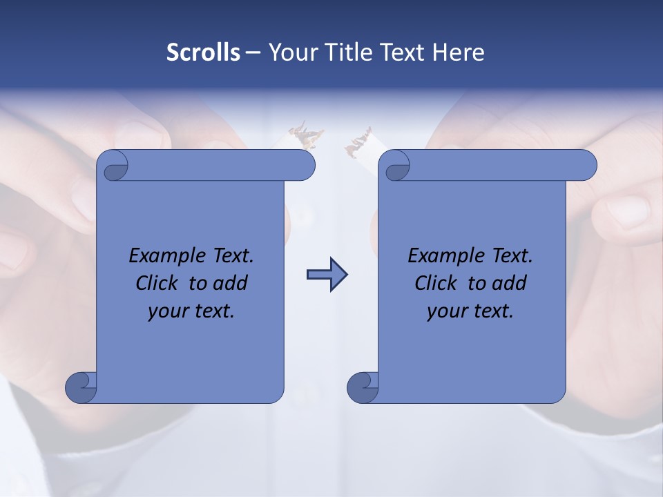 End Smoke Male PowerPoint Template