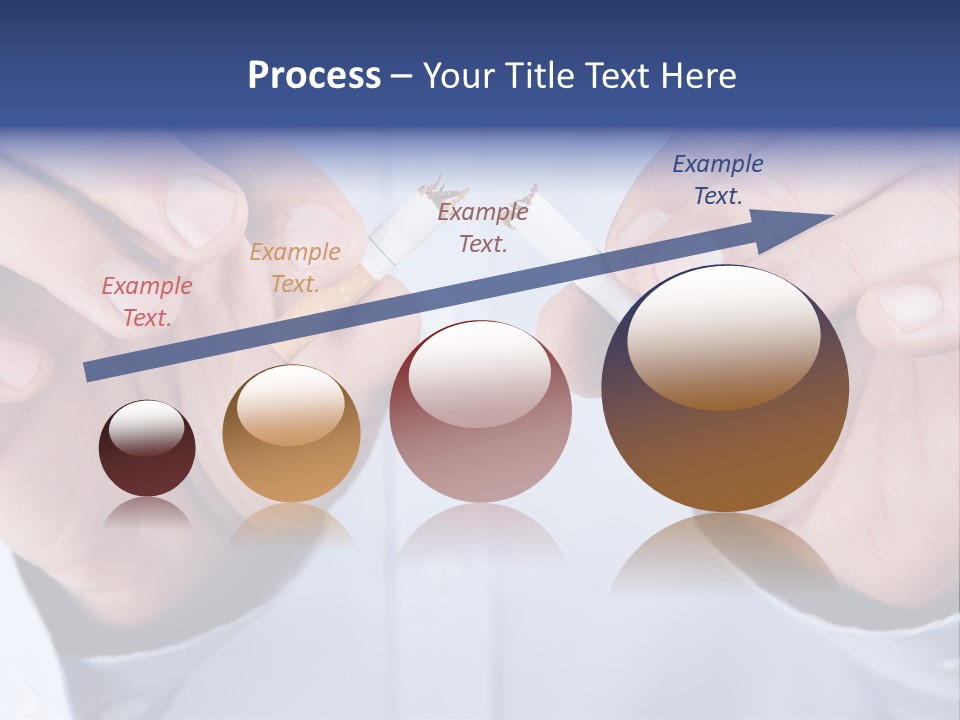 End Smoke Male PowerPoint Template