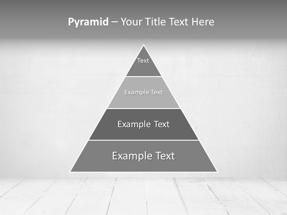 Wall Grey Design PowerPoint Template