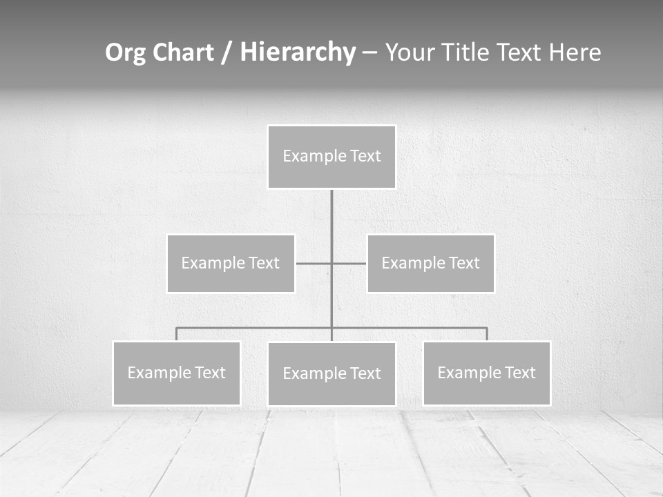 Wall Grey Design PowerPoint Template