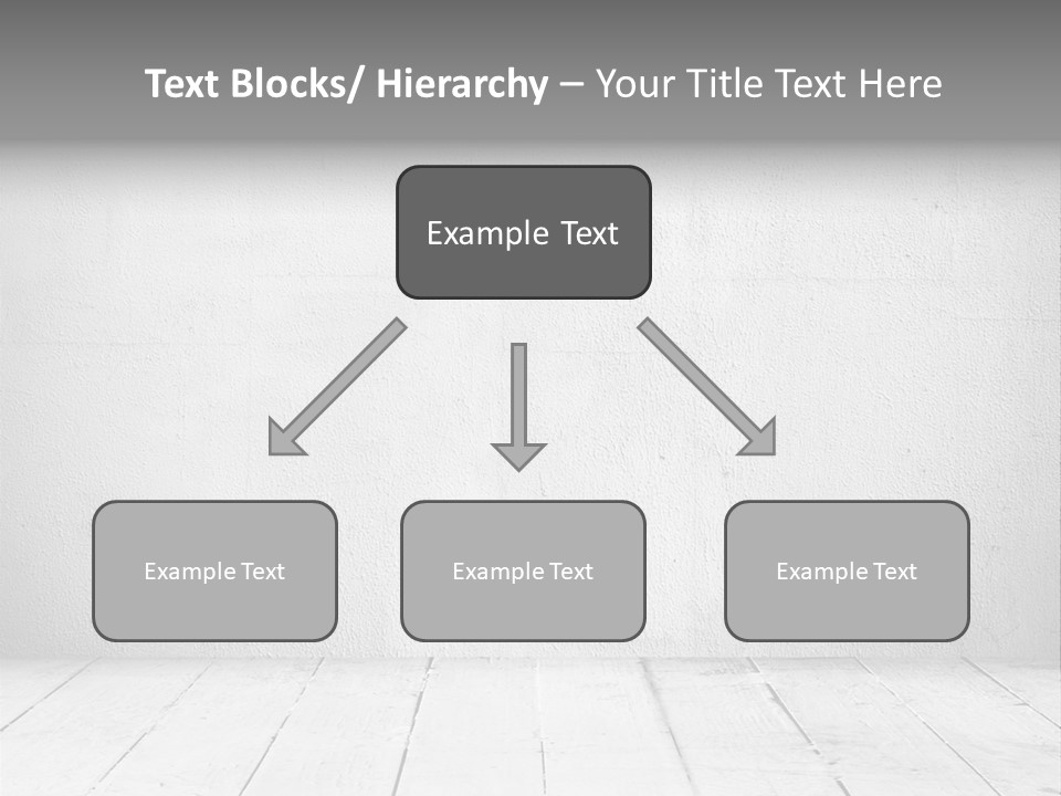 Wall Grey Design PowerPoint Template