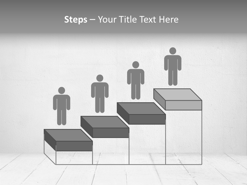 Wall Grey Design PowerPoint Template